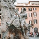 baroque fountain taormina